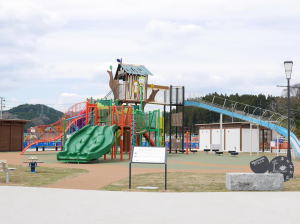 陸前高田市の公園「まちなか広場」